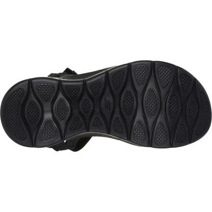 Women's Wide Fit Skechers 141451 Go Walk Flex Sublime Sandals
