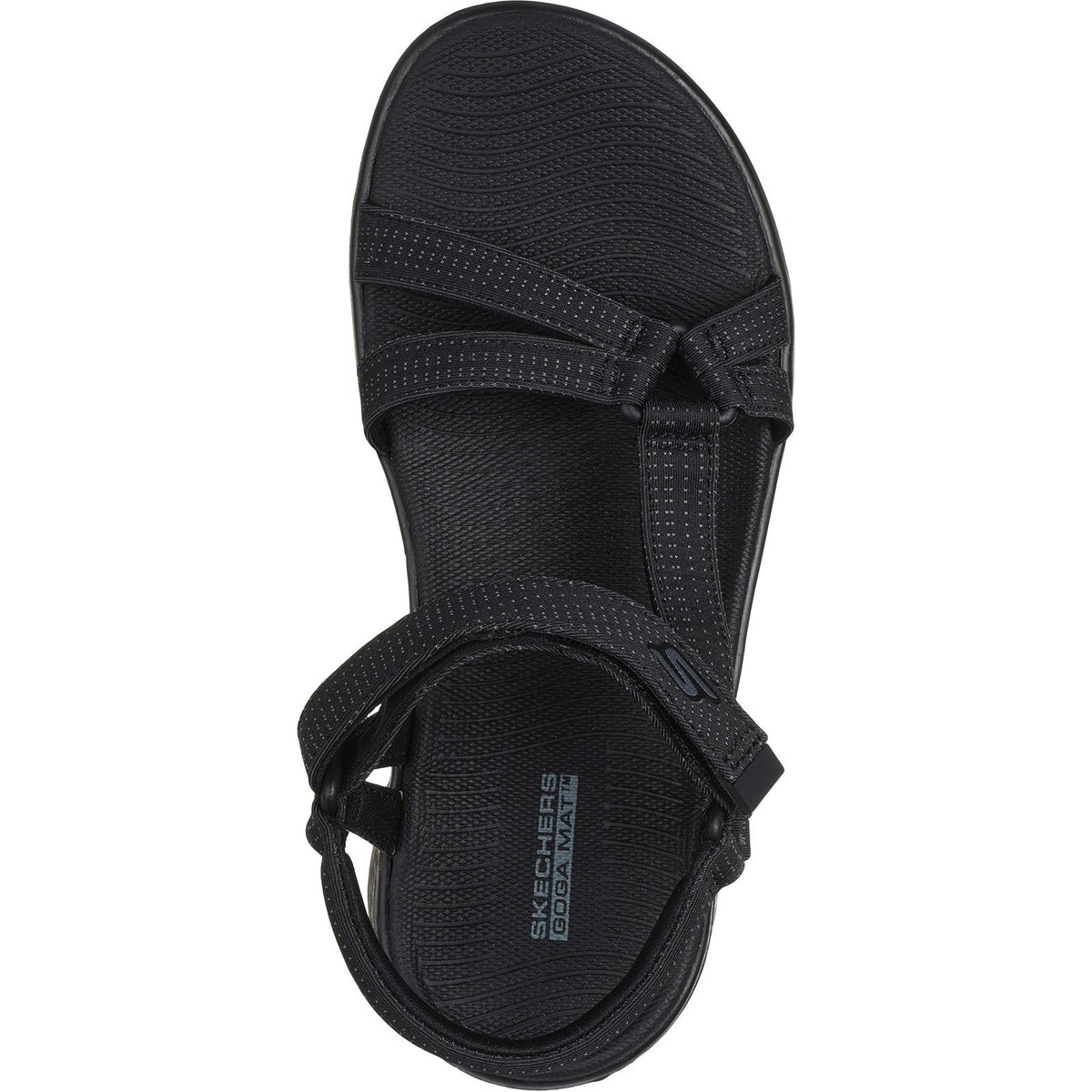 Women's Wide Fit Skechers 141451 Go Walk Flex Sublime Sandals