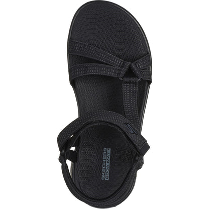 Women's Wide Fit Skechers 141451 Go Walk Flex Sublime Sandals
