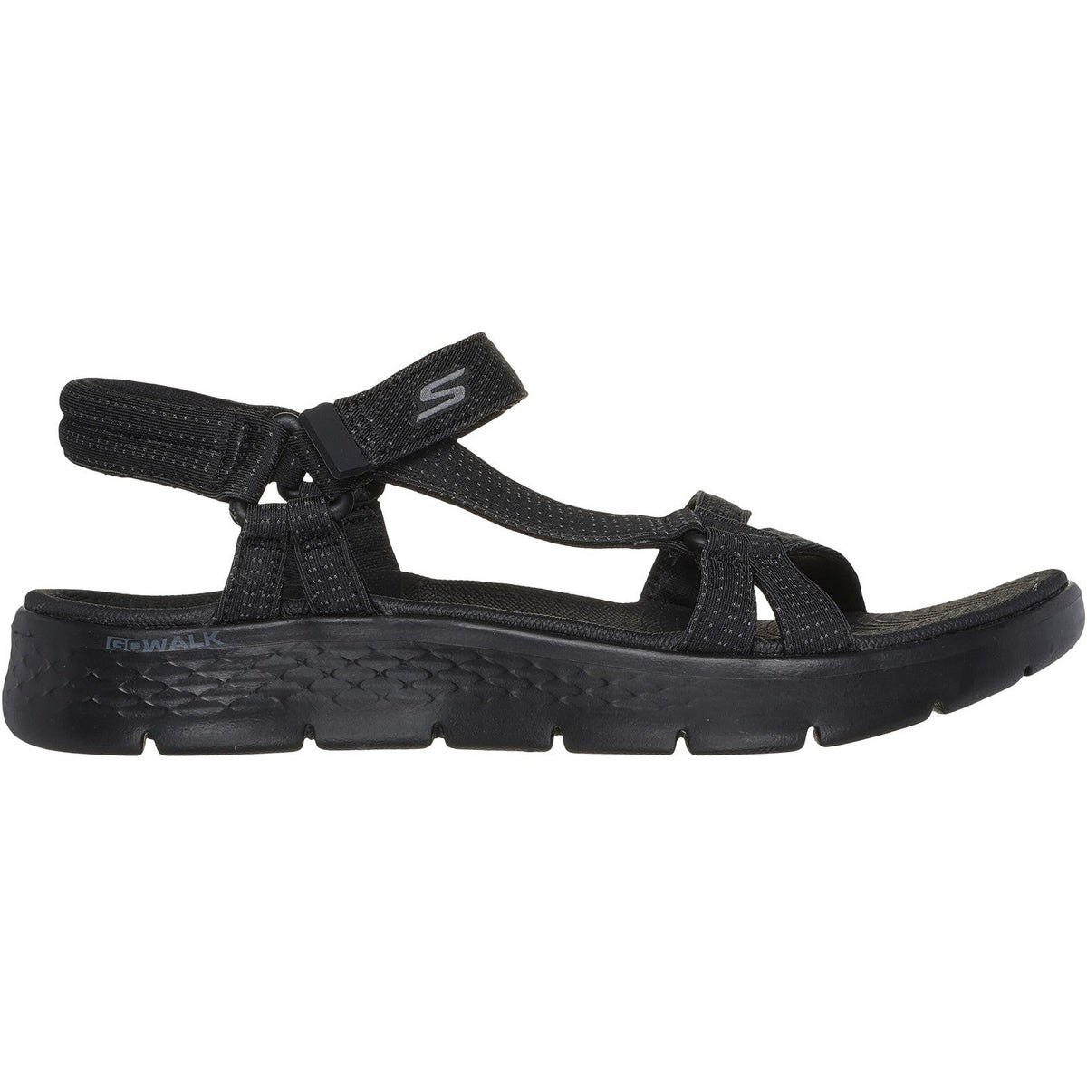 Women's Wide Fit Skechers 141451 Go Walk Flex Sublime Sandals