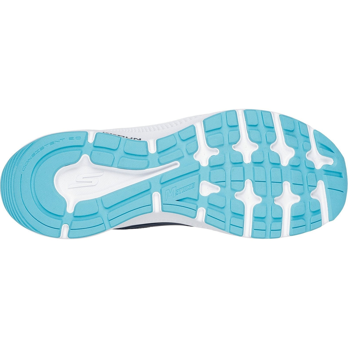 Women's Wide Fit Skechers 128606 Go Run Consistent 2.0 Advantage Trainers