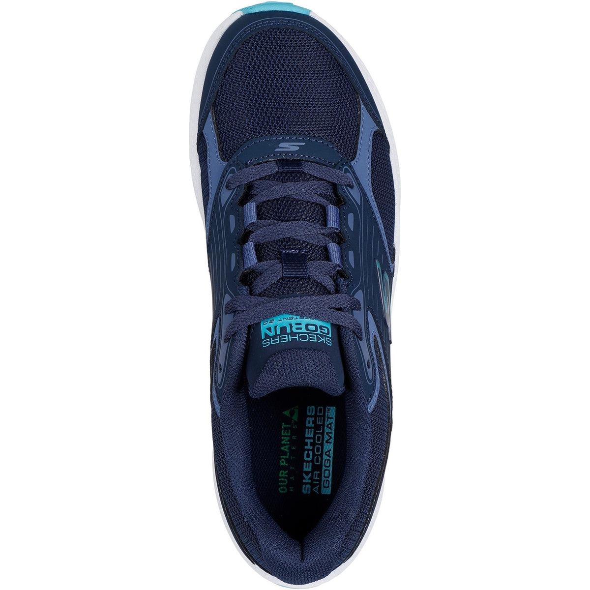 Women's Wide Fit Skechers 128606 Go Run Consistent 2.0 Advantage Trainers