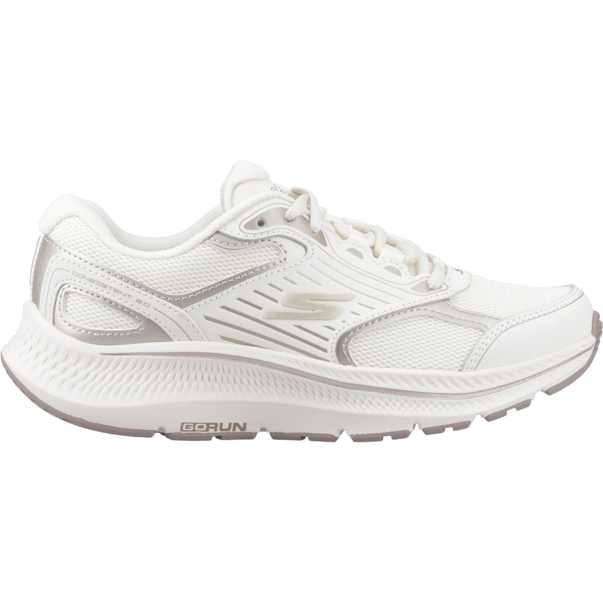 Women's Wide Fit Skechers 128606 Go Run Consistent 2.0 Advantage Trainers
