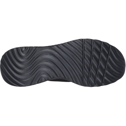 Women's Wide Fit Skechers Slip-ins 117497 Waves Bobs Sport Squad Trainers