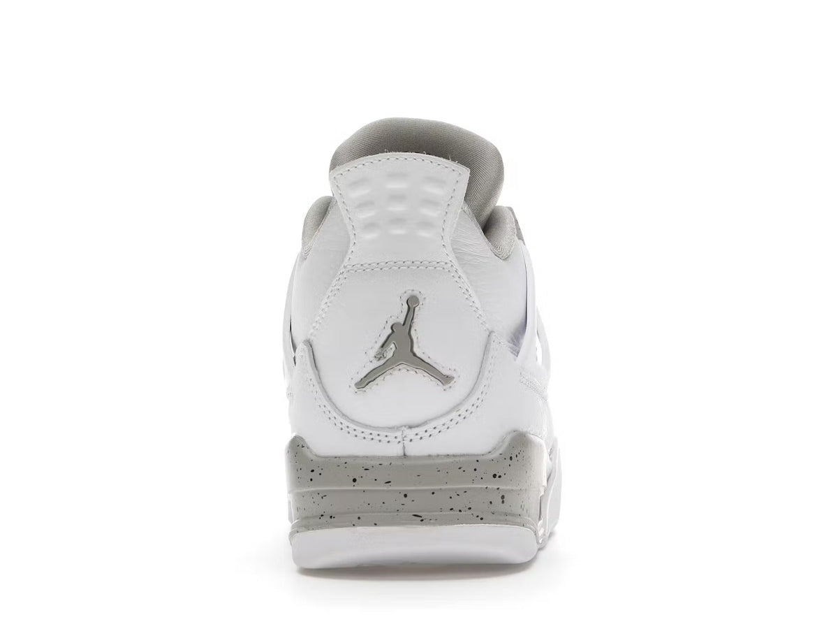 Air Jordan Retro  4 'White Oreo' (GS)