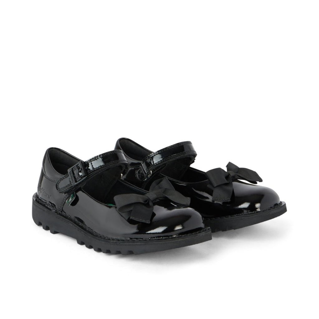 Kickers Kick MJ Bow Patent Leather Children
