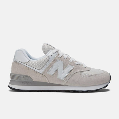 Women's Wide Fit New Balance ML574EVW Walking/Running Trainers - Exclusive - Nimbus Cloud/White ENCAP
