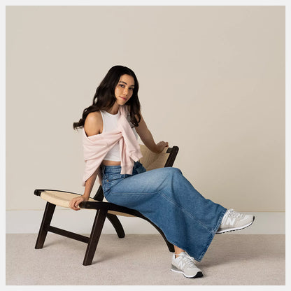Women's Wide Fit New Balance ML574EVW Walking/Running Trainers - Exclusive - Nimbus Cloud/White ENCAP